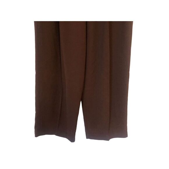 Brand New Jessica Simpson High Rise Pleated Brown Dress Pants Size 16 - Picture 9 of 14